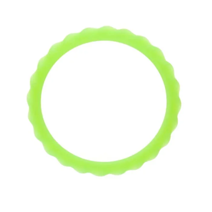 Chewigem Twister Chewable Bangle, Glow, Set of 2