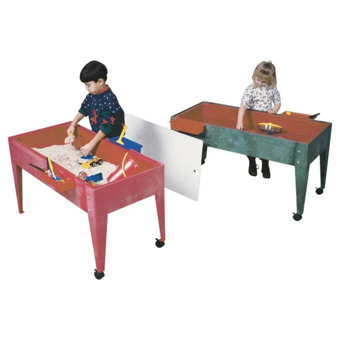 Childbrite Super Sand and Water Activity Center, Red, 2 Casters