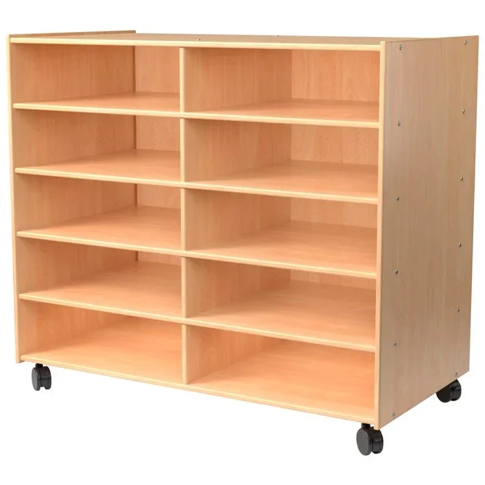 Childcraft Universal Rest Mat Storage Unit, 47-3/4 x 24-3/4 x 42 Inches