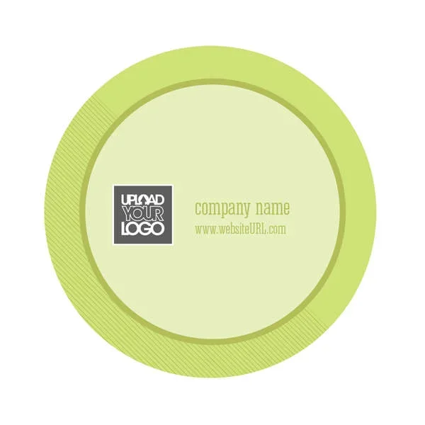 Circle Stripes Sticker 3×3 Circle