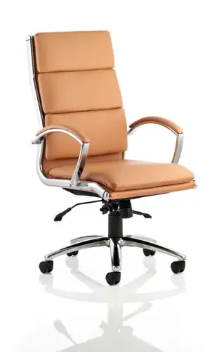 Classic Executive Chair High Back Tan EX000008