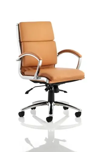 Classic Executive Chair Medium Back Tan EX000011