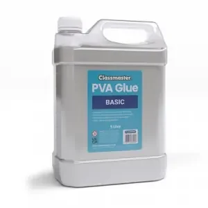 Classmaster PVA Glue Washable – Blue Label (5 Litre) PVA5000BU