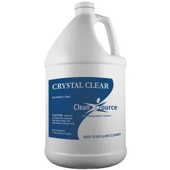 Cleansource 1 Gal. Crystal Clear Ready To Use Liquid Glass Cleaner