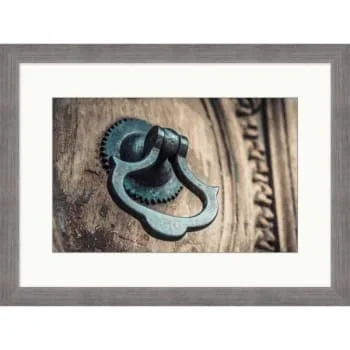 Clearwater Art Collection Metal Fixture, Warm Scheme, Silver Frame