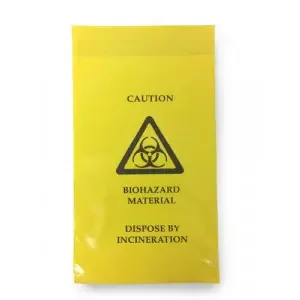 Click Medical Self Seal Waste Bag 205 X 305mm (Box of 100)