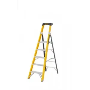 Climb-It Glass Fibre Platform Stepladders 5 Tread GFP45Z