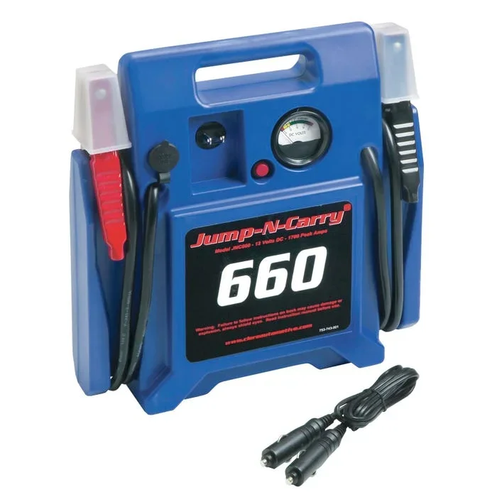 Clore Automotive Jump Starter – 12 V, 1700 A, Red
