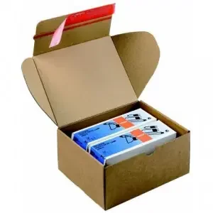 ColomPac Mailing Box 140x101x43mm Brown (Pack 20) CP080.02 608462