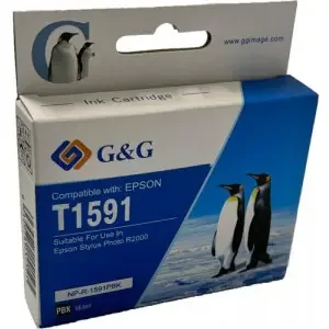 Compatible Epson T1591 Photo Black C13T159140 Inkjet