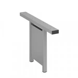 Connex vertical cable riser 1200mm – silver