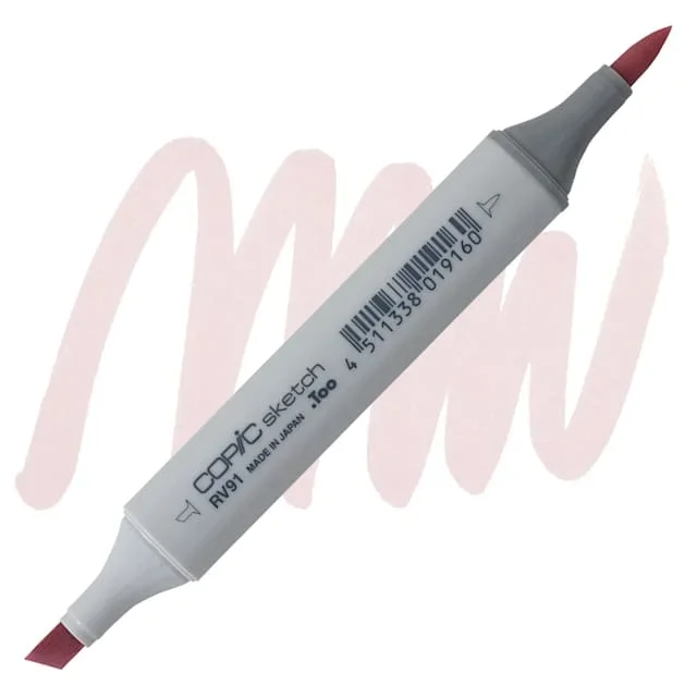 Copic Sketch Marker – Grayish Cherry RV91