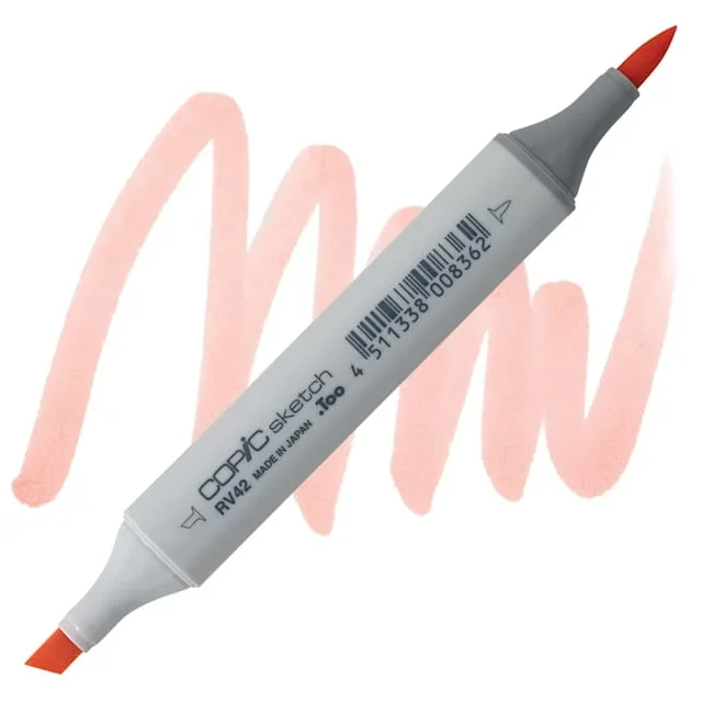 Copic Sketch Marker – Salmon Pink RV42