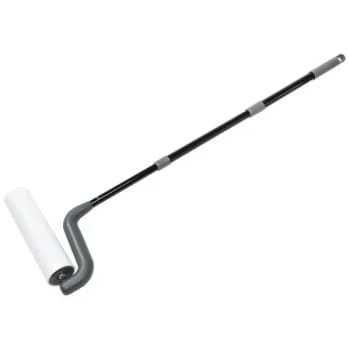 Crown Products 10 In Adhesive Lint Roller W/ Telescopic Pole