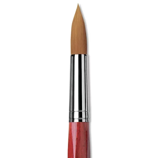 Da Vinci Cosmotop Spin Brush – Round, Short Handle, Size 24