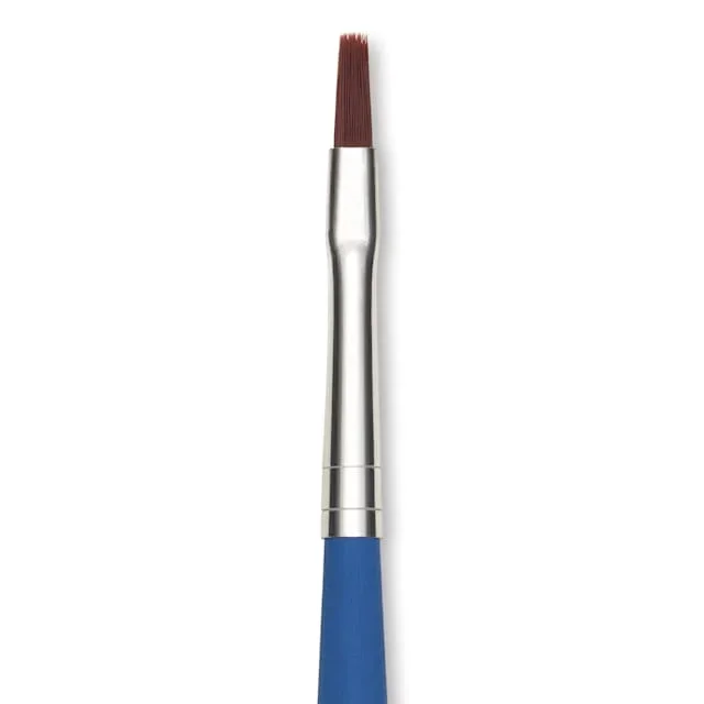 Da Vinci Forte Basic Synthetic Brush – Flat, Short Handle, Size 2