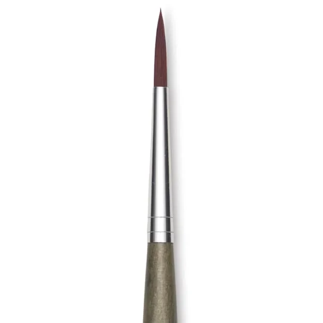 Da Vinci Forte Synthetic Brush – Round, Short Handle, Size 4