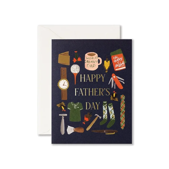 Dad’s Favorite Things Greeting Card