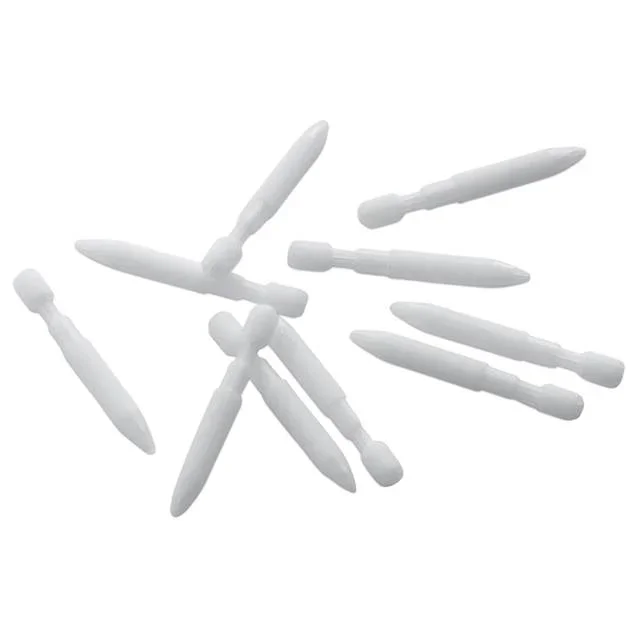 Daler-Rowney FW Empty Mixed Media Nibs – Hard Plastic Nib, 1 mm, #102, Pkg of 10