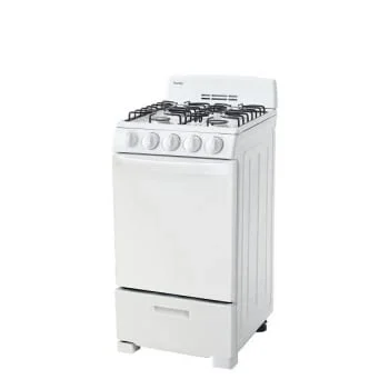 Danby 20 Inch Wide Gas Range In White