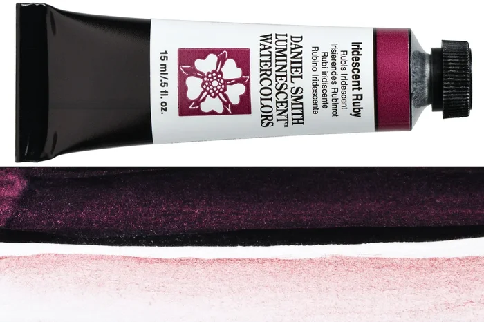 Daniel Smith Extra Fine Watercolor, 15 mL, Iridescent Ruby