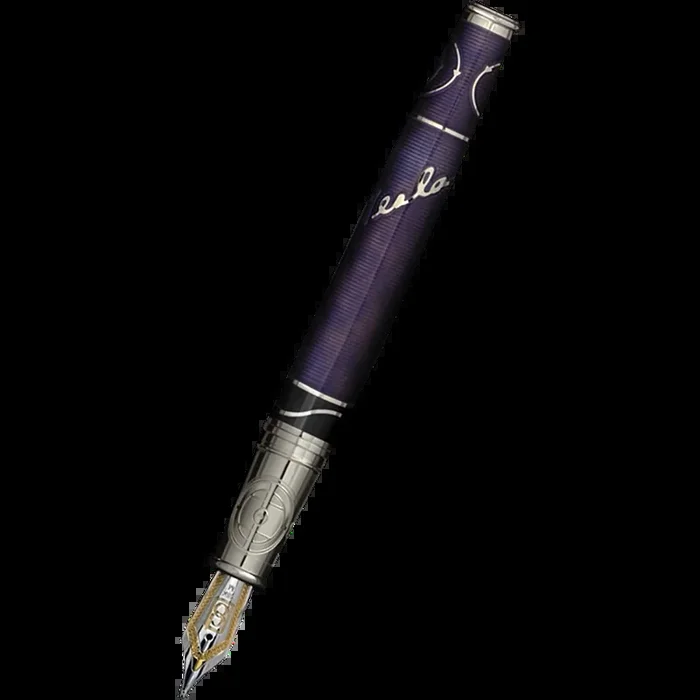 David Oscarson Tesla Fountain Pen – Translucent Purple