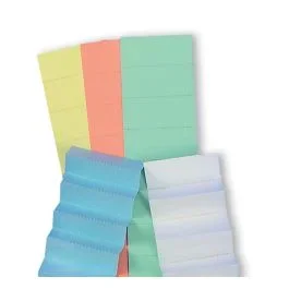 DC15 Data Card Inserts for 3/4″ Tall Magnetic Data Card Holders, Blue