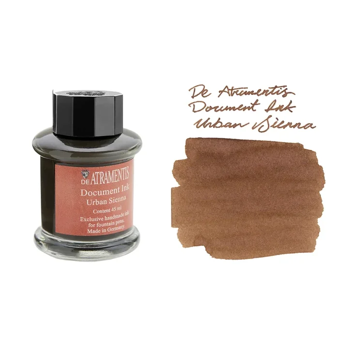 De Atramentis Document Ink Urban Sienna – 45ml Bottled Ink