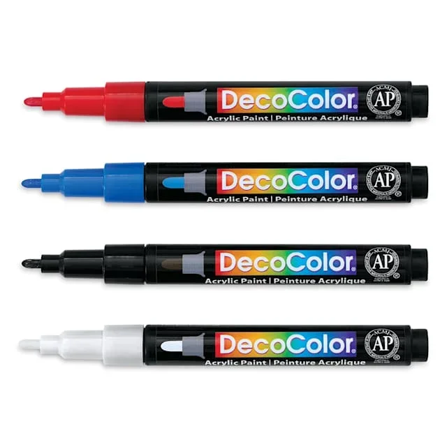 Decocolor Acrylic Paint Markers and Sets