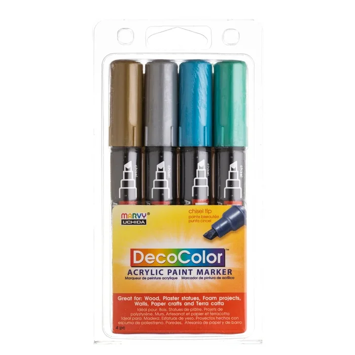 DECOCOLOR® ACRYLIC METALLIC SET