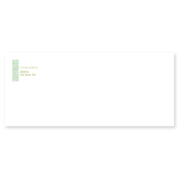 Decorative Scroll Envelope No. 10