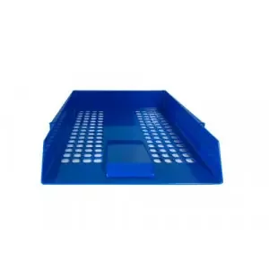 Deflecto Essentials Letter Tray Stackable A4/Foolscap Portrait Blue – CP043YTBLU