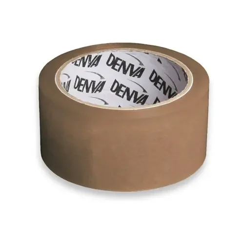 Denva PP Tape 48mm x 66m Buff (Pack 6) – 4866PPDB
