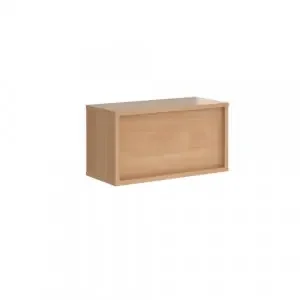 Denver reception straight top unit 800mm x 350mm – beech