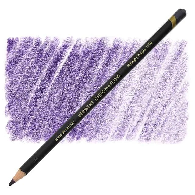 Derwent Chromaflow Colored Pencil – Midnight Purple