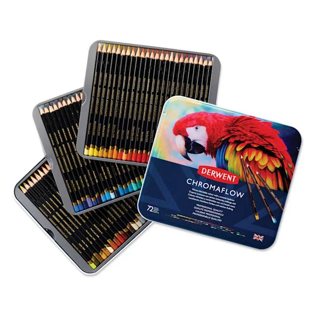 Derwent Chromaflow Colored Pencil Sets
