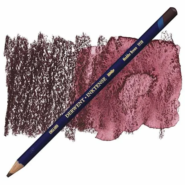 Derwent Inktense Pencil – Madder Brown