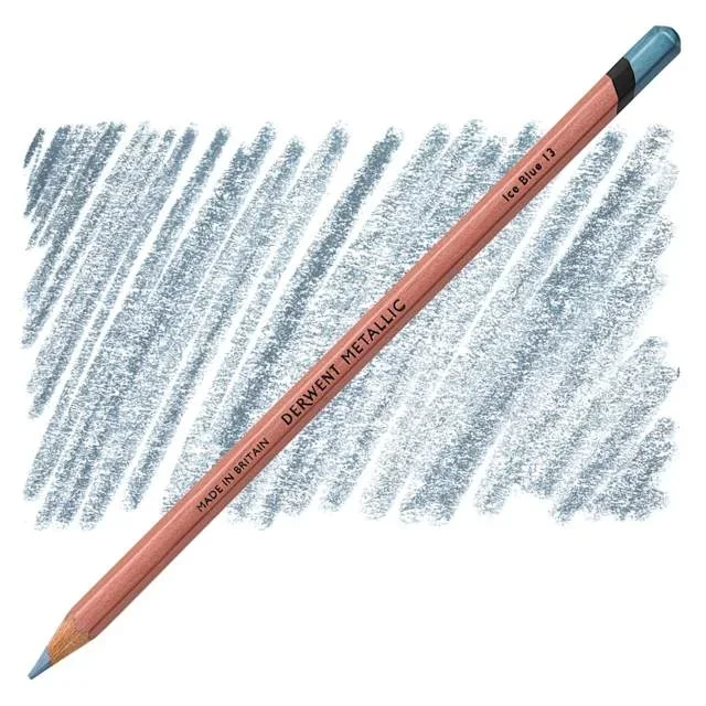Derwent Professional Metallic Colored Pencil – Ice Blue