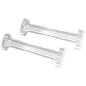 Designer’S Touch Clear Valance Return Clip For 3-1/2 In Vertical Blinds