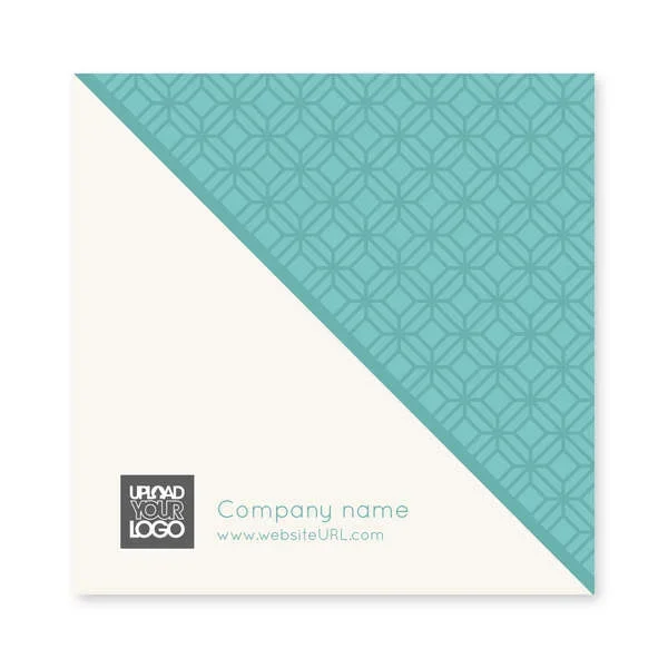 Diagonal Pattern Sticker 3×3 Square