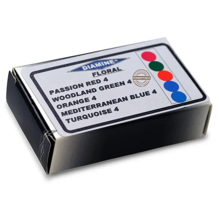Diamine Floral Cartridge Set