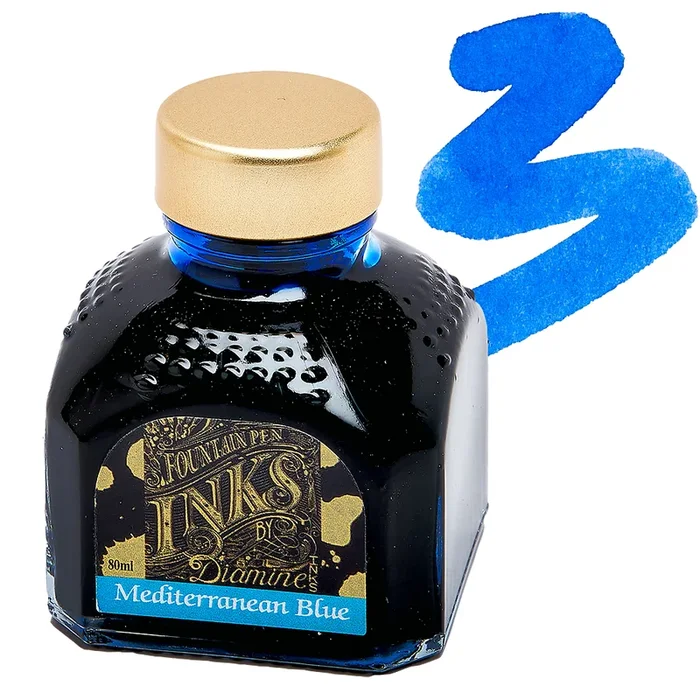 Diamine Ink Mediterranean Blue 80ml