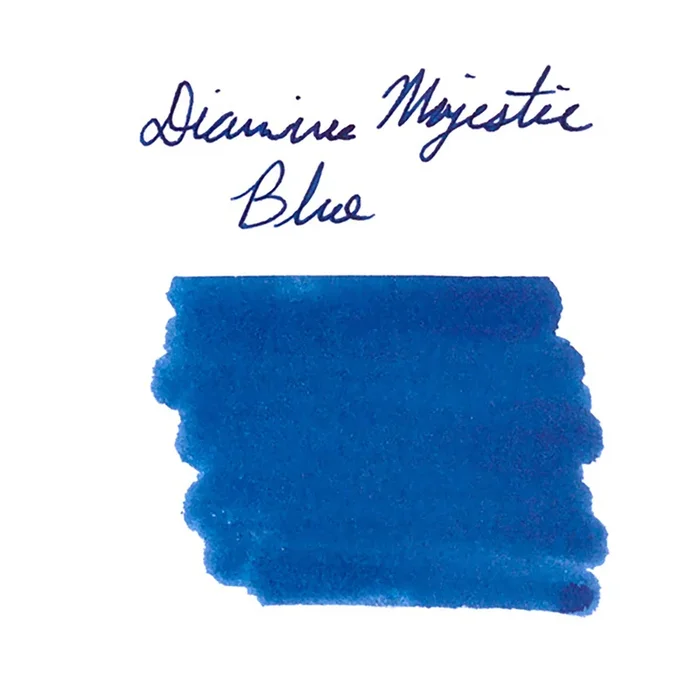 Diamine Majestic Blue – Ink Sample