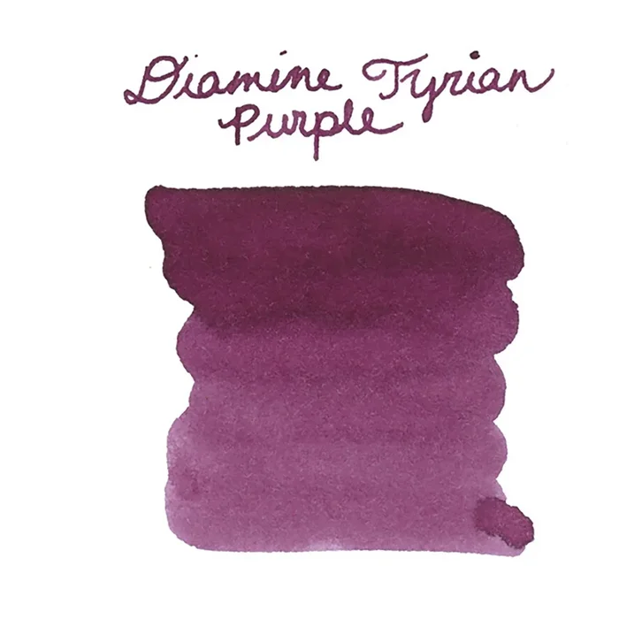 Diamine Tyrian Purple – Ink Sample