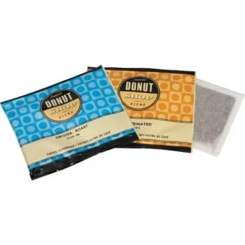 Donut Shop Decaffeinated 4 Cup Coffee Filterpack Case Of 150