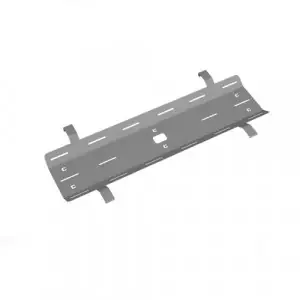 Double drop down cable tray & bracket for Adapt and Fuze desks 1400mm – silver