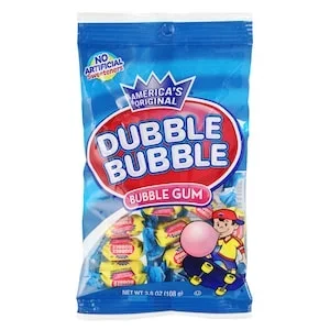 Dubble Bubble Bubble Gum-Flavored Candies, 3.8-oz.