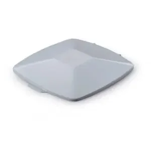 Durable 40L Square Hinged Lid Grey – Strong Recycling Bin Lid – DURABIN