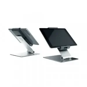 Durable Aluminium Desk Tablet Holder for 7-13 inch Devices with Anti Theft Lock & 360 Degree Rotation – 893023