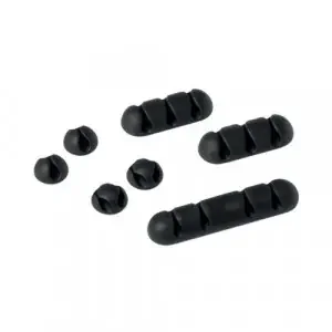 Durable CAVOLINE Clip Graphite (Pack 7) – 504137